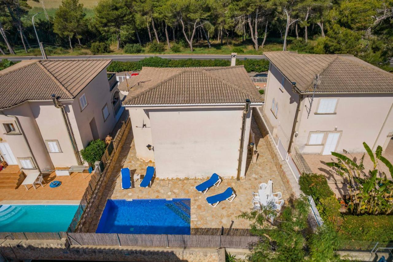 Benestar Pool And Beach In Platja De Muro Vila Exterior foto