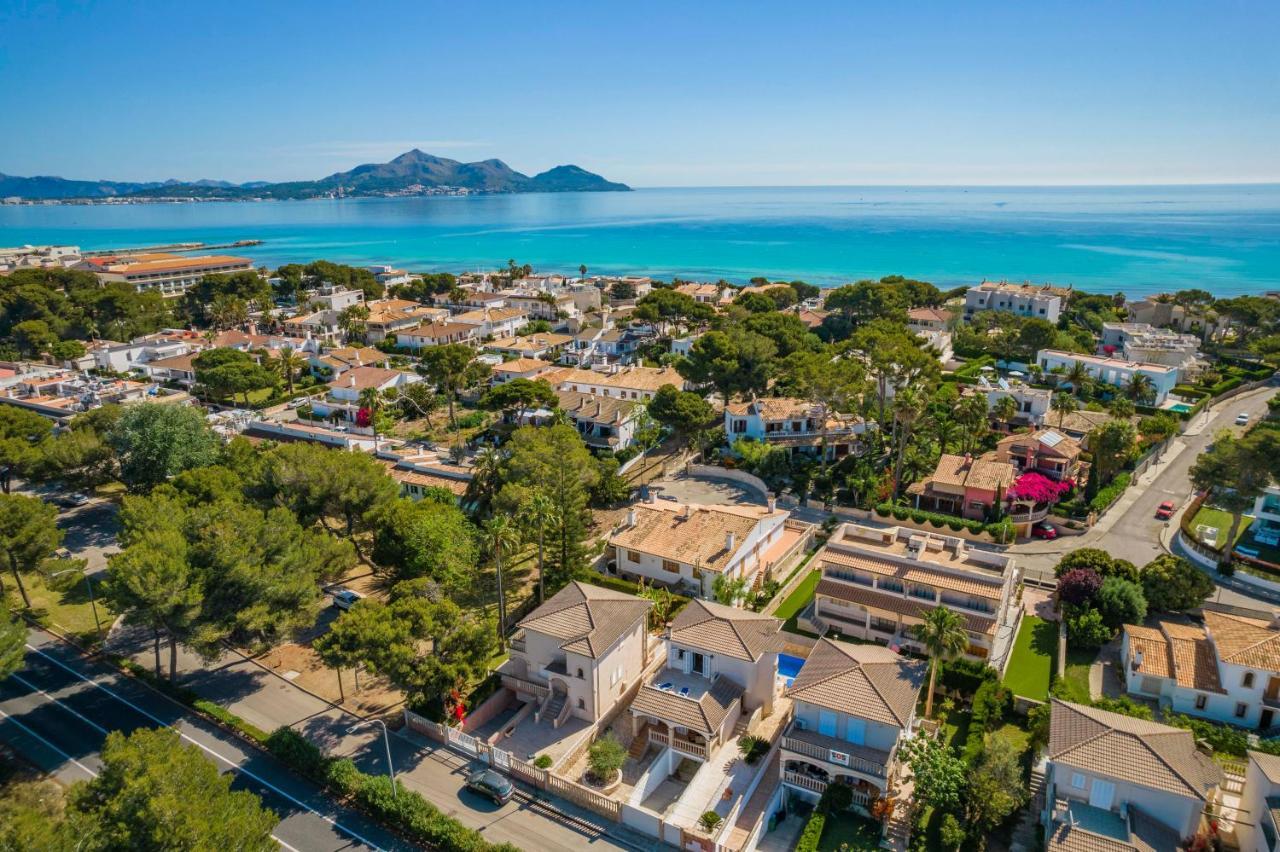 Benestar Pool And Beach In Platja De Muro Vila Exterior foto