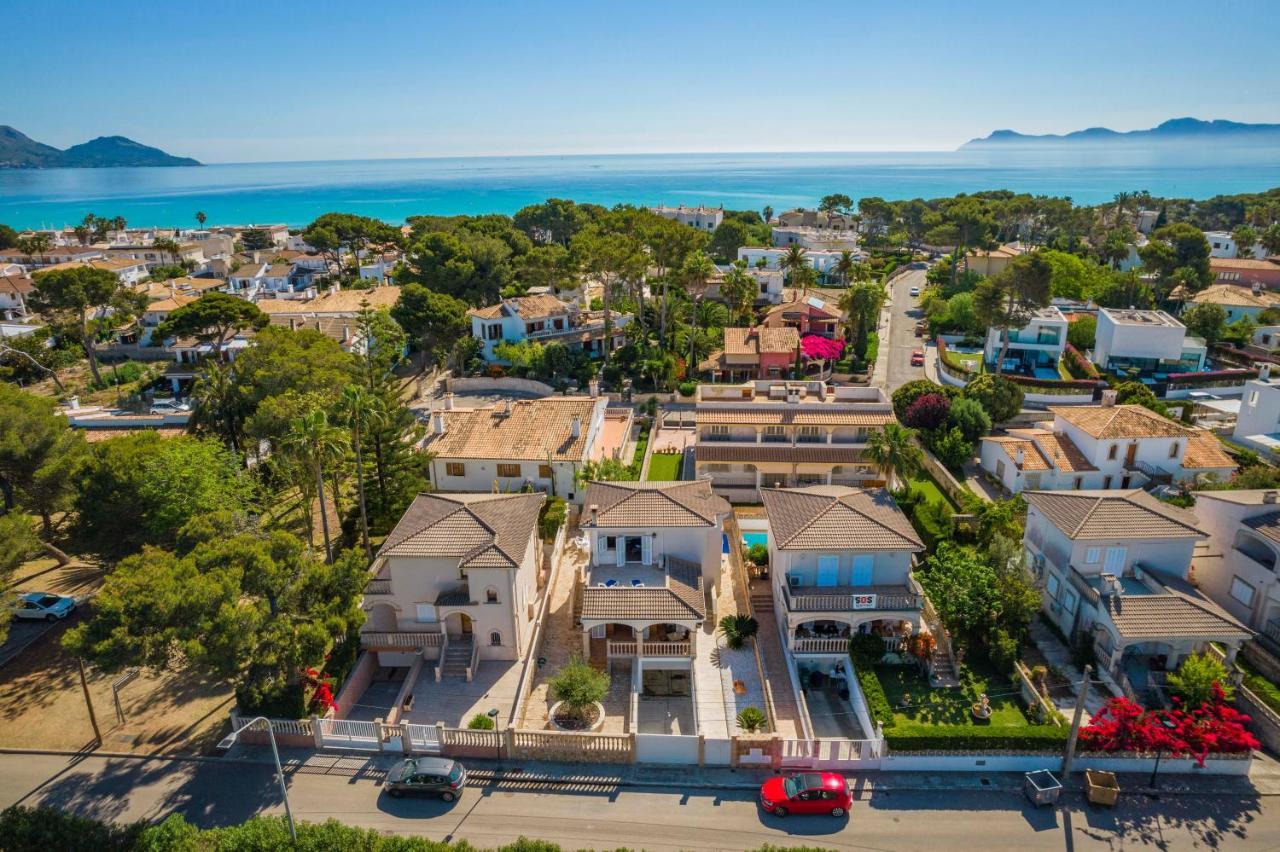 Benestar Pool And Beach In Platja De Muro Vila Exterior foto